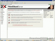 2X ThinClientServer PXES screenshot